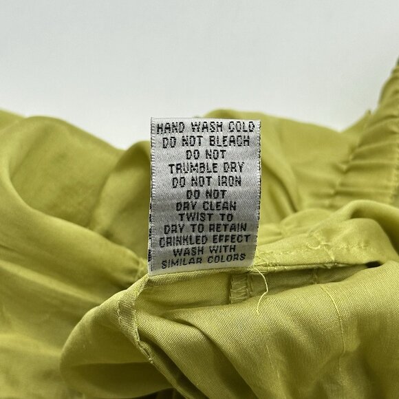 Go Silk Woman Plus Size 1X Sage Green Silk Blend Bohemian Tiered Maxi Skirt NWT - Picture 3 of 8